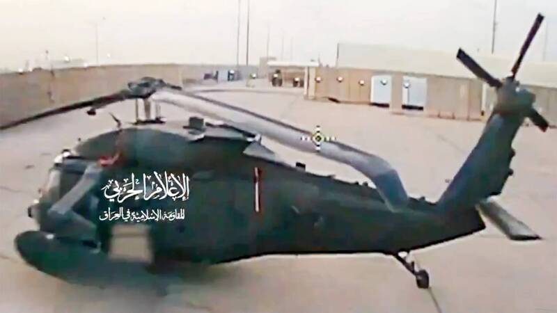 突破美軍防線！自殺無人機首襲伊拉克基地，黑鷹與防空雷達精準命中