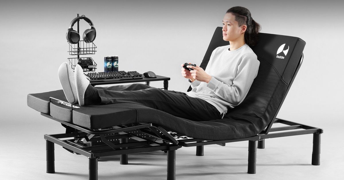 Bauhutte 第二代電競電動床：雙馬達獨立調整，開創高效舒適新紀元