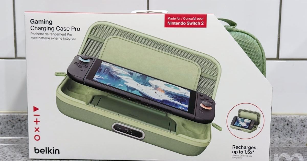 Belkin 為 Nintendo Switch 2 打造 Pro 版充電保護殼：10000mAh 整合續航，CES 2026 亮相後正式上市