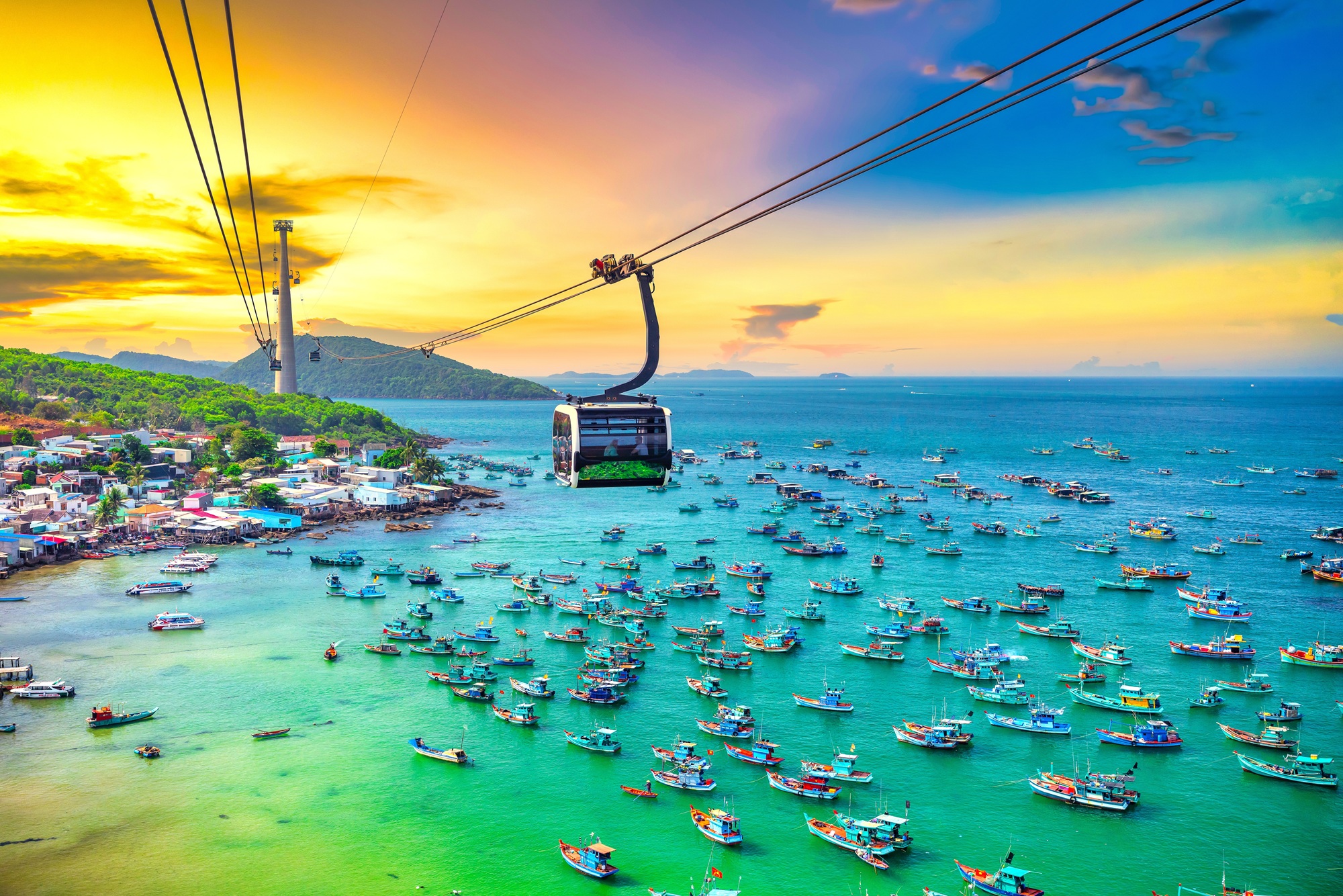 跨海奇蹟：香島纜車 (Hon Thom Cable Car)